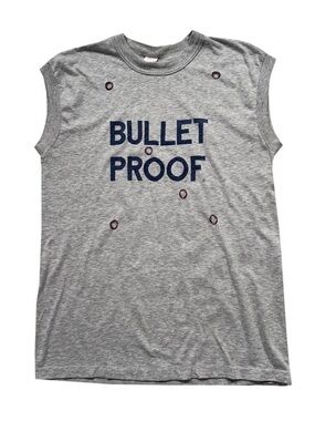 Vintage Bullet Proof Cut Off Shirt (Size L)